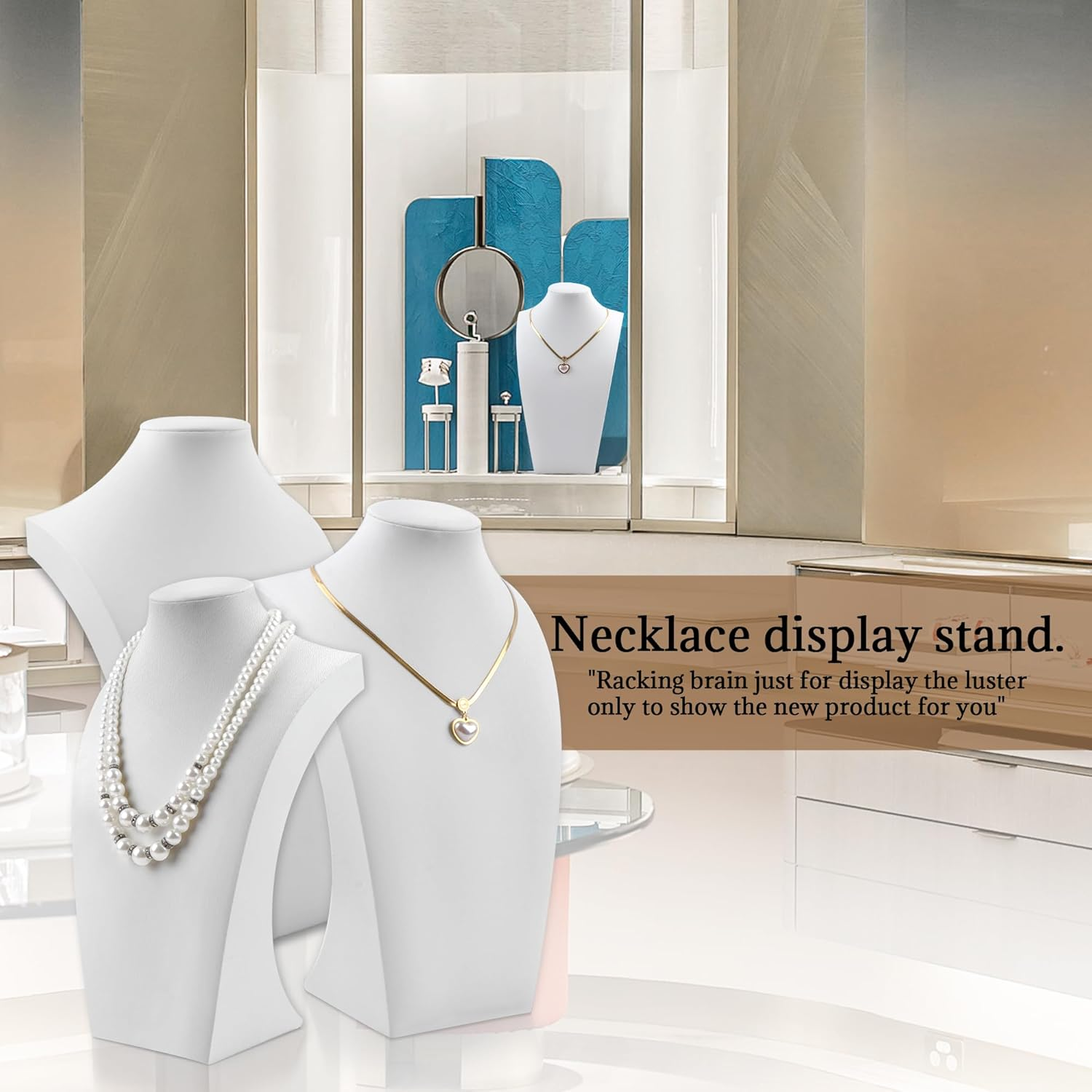 Necklace Display Bust